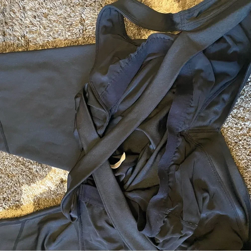 Free People Cool Running Onesie Black jumpsuit one piece